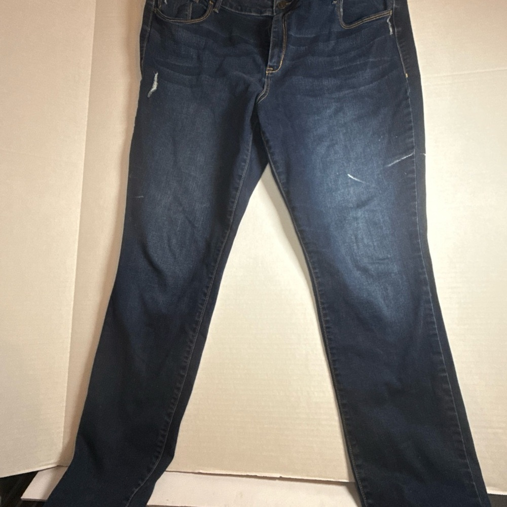 Old Navy Rockstar Regular Jeans Womens Size 18  Standard Dark Wash FA13